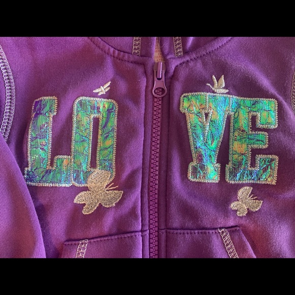 NWOT Purple Toddler Jogger Outfit - Picture 4 of 6